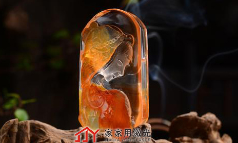 玻璃水晶激光雕刻样品